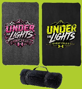 Fleece Blanket with Strap